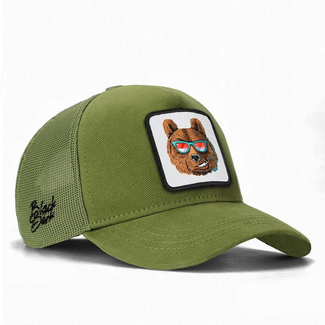 Light Green Kids Trucker Cap kids cap for wholesale and bulk orders