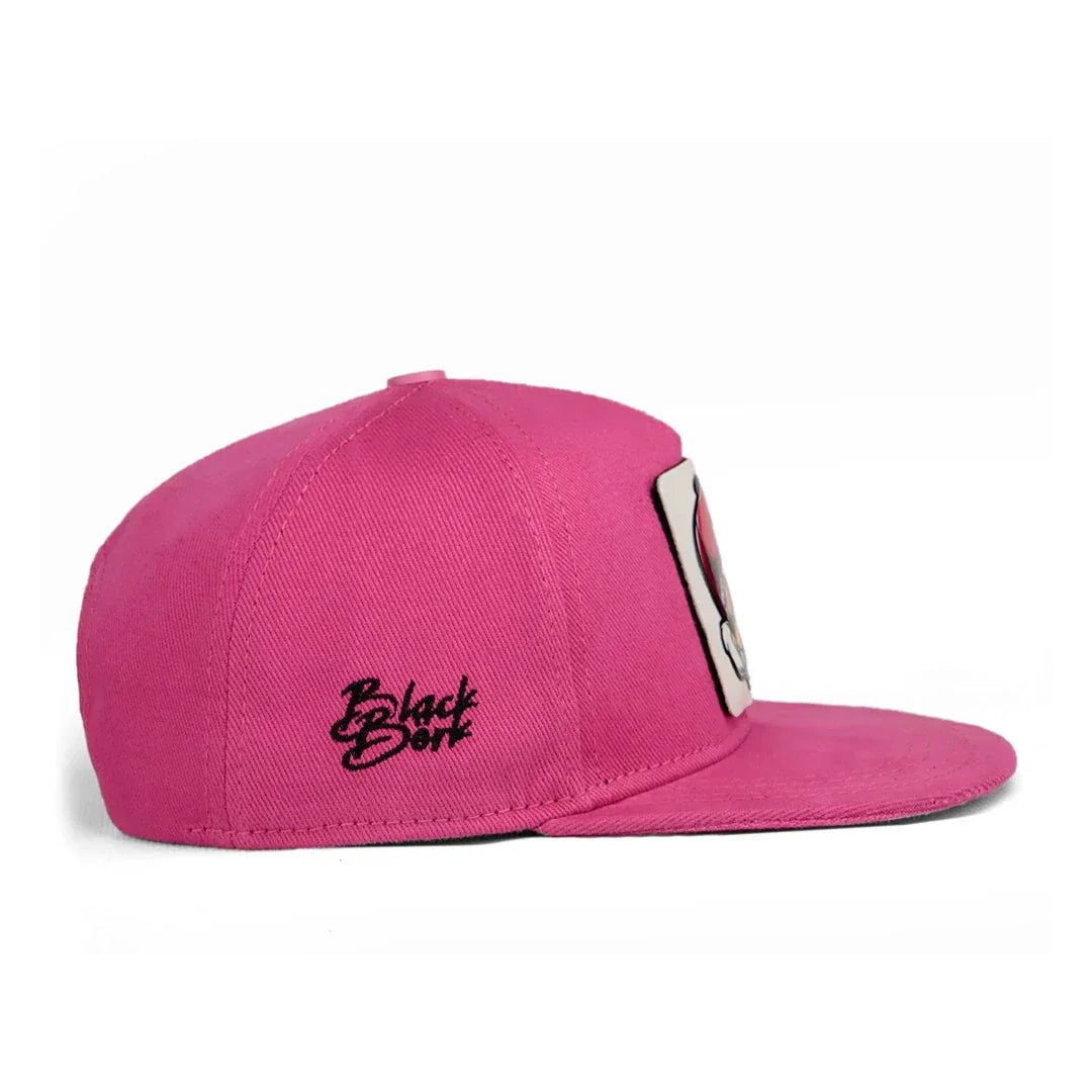 Pink Kids Cap kids cap by BlackBork