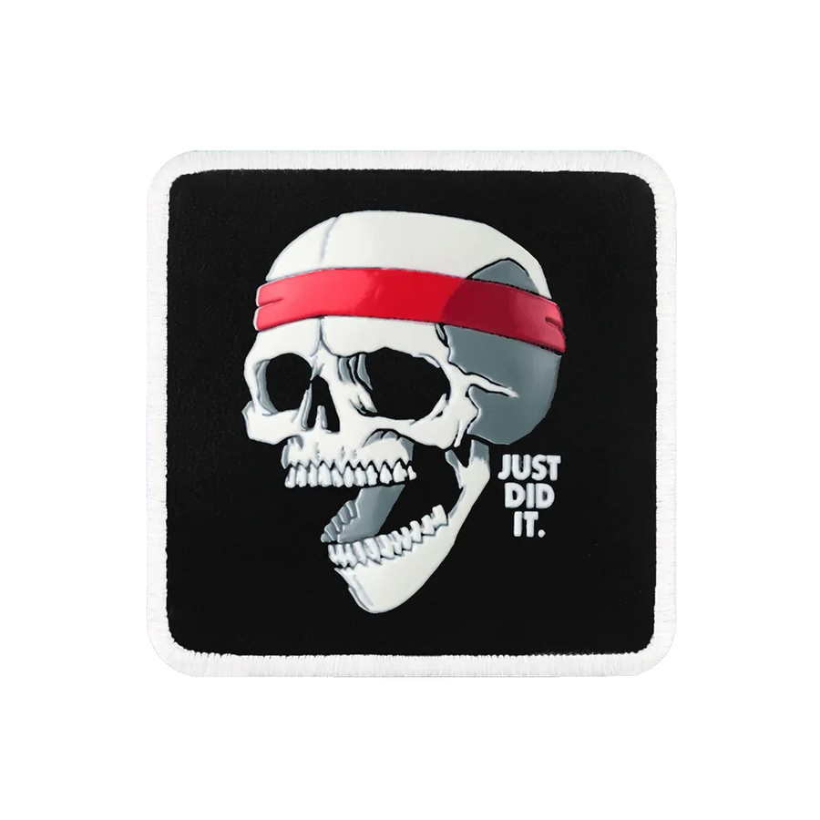 V1 Skull - Unisex Black Patch with 2sb Code Logo