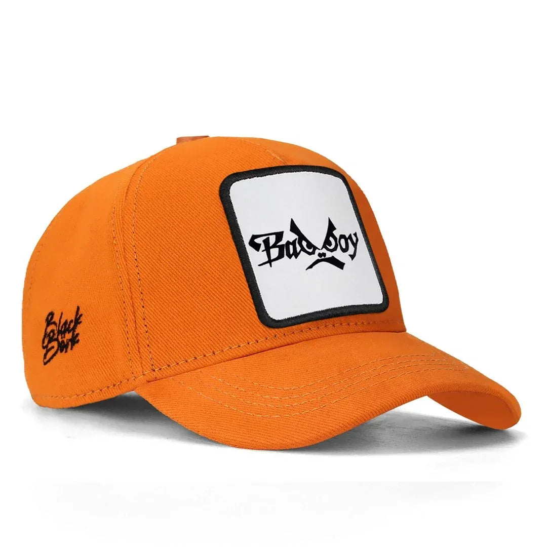 Neon Orange Kids Cap kids cap for wholesale and bulk orders