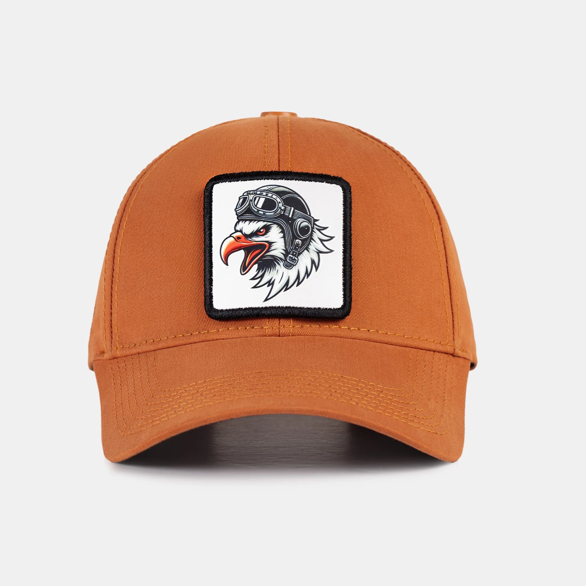 V1 Six Tile Baseball Cap with Eagle - 10BS Code Logo patch for wholesale and custom branding
