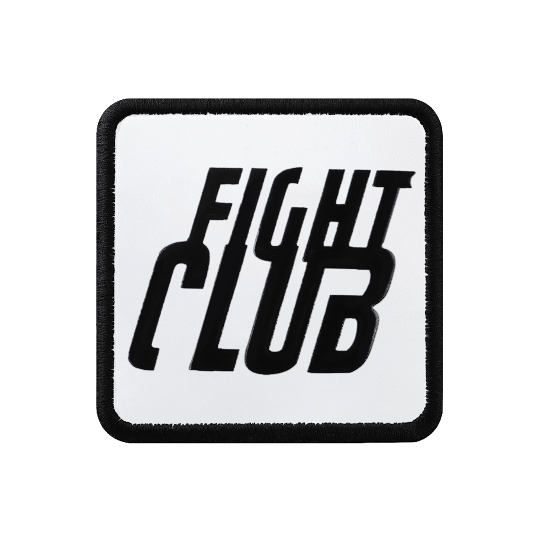 V1 Fight Club - Unisex White Patch with 10sb Code Logo patch