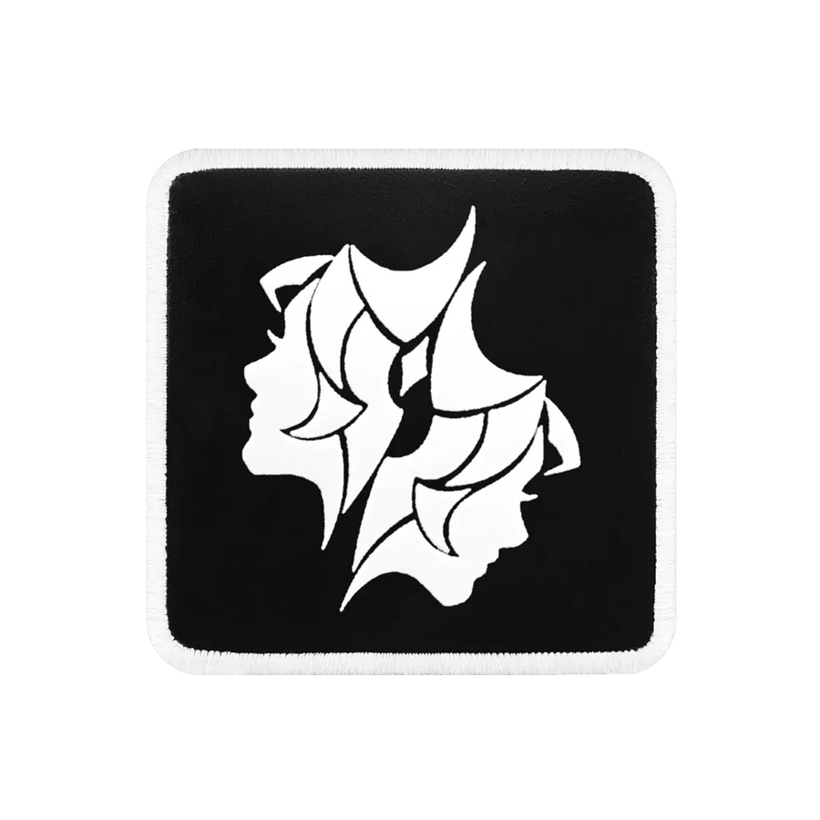 V1 Gemini - Unisex Black Patch with 1 Code Logo