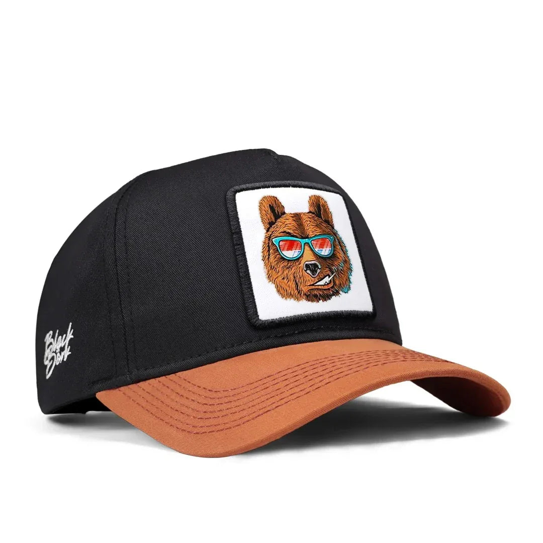 Tile Brim-Black Cap baseball cap for wholesale and custom branding