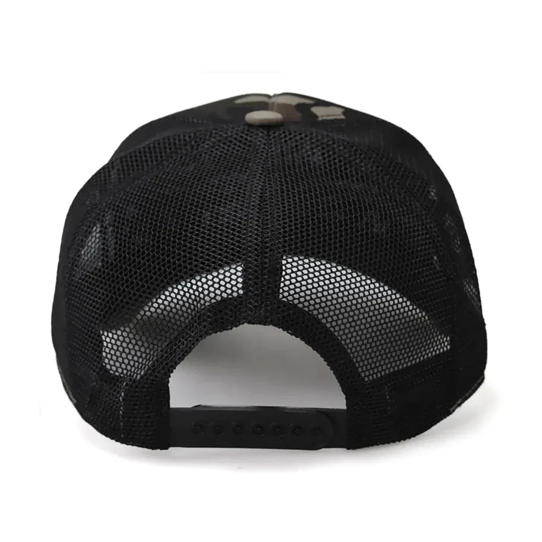 Camouflage-Black Cap trucker cap by BlackBork