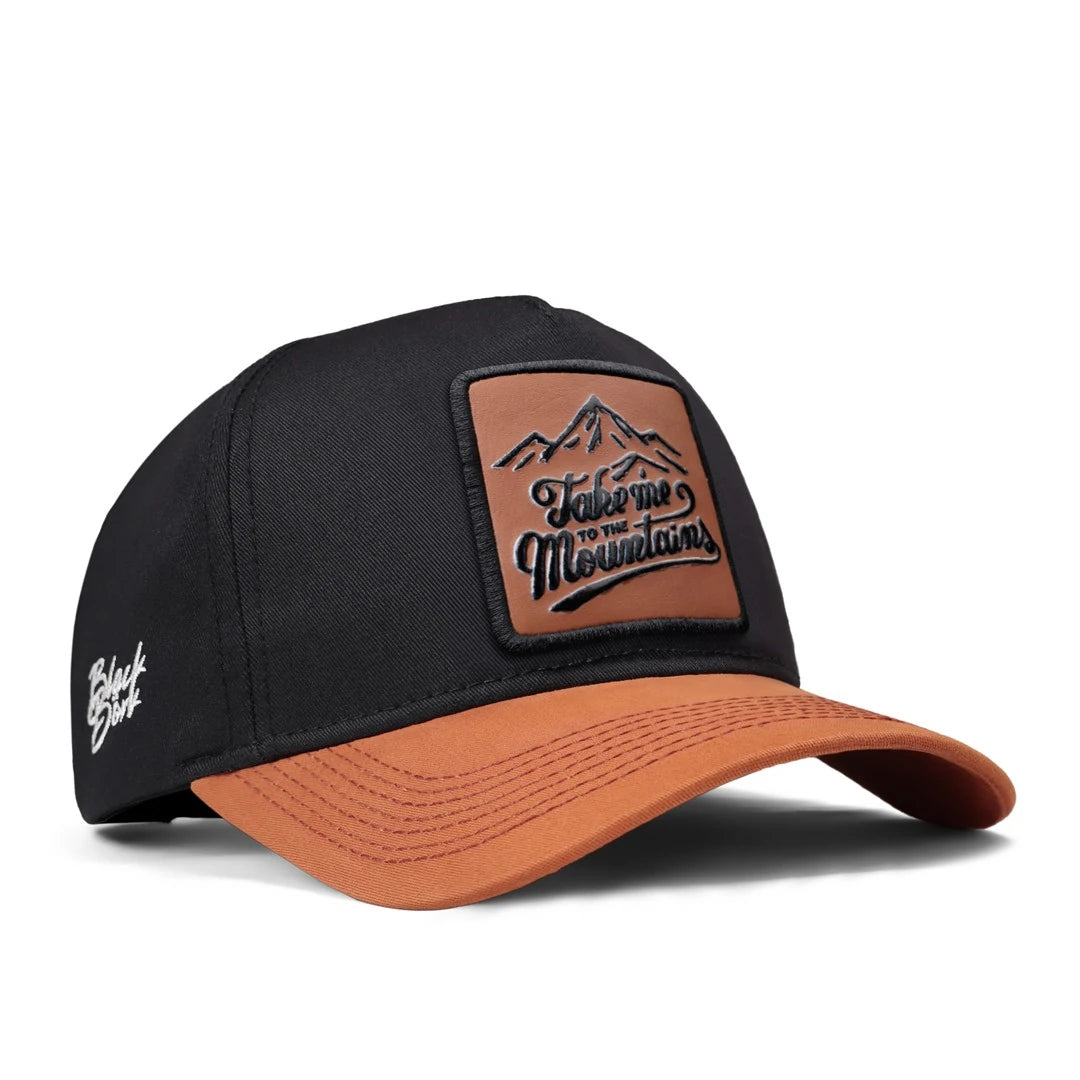 Tile Brim-Black Cap baseball cap for wholesale and custom branding