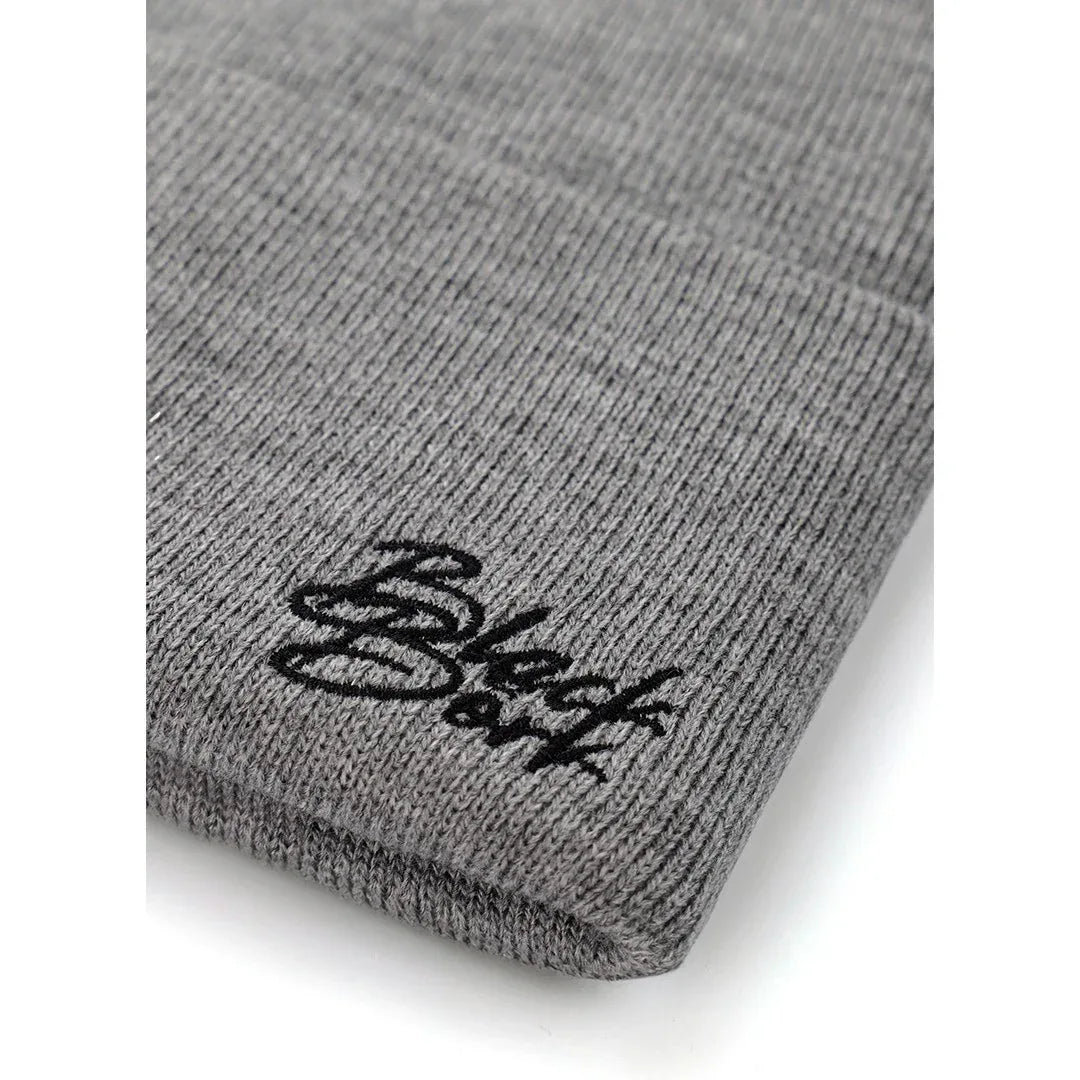 Gray Beanie beanie by BlackBork