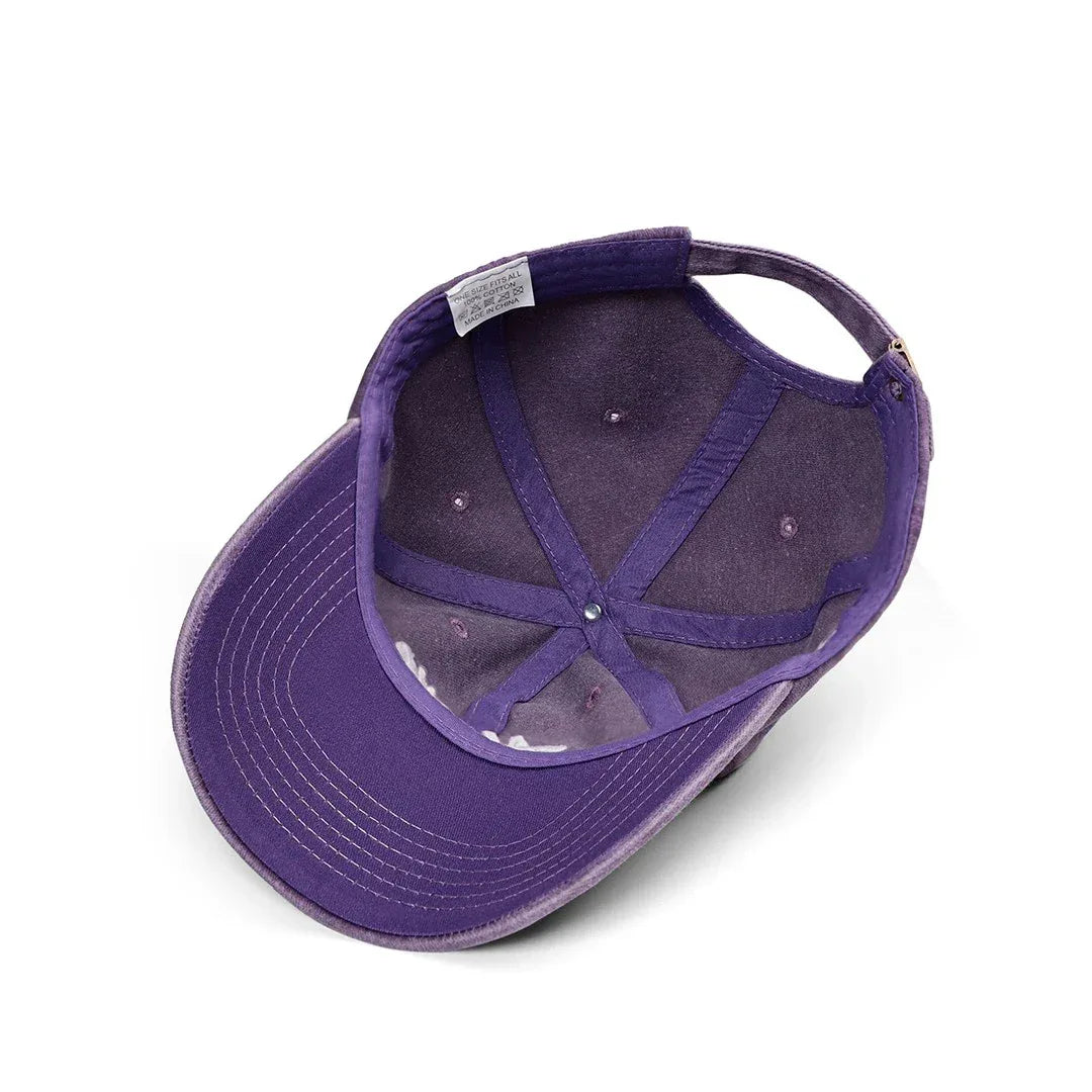 Vintage Purple Cap vintage cap by BlackBork