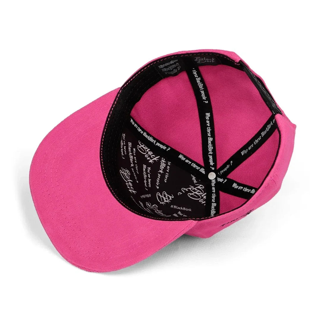 Pink Kids Cap kids cap by BlackBork