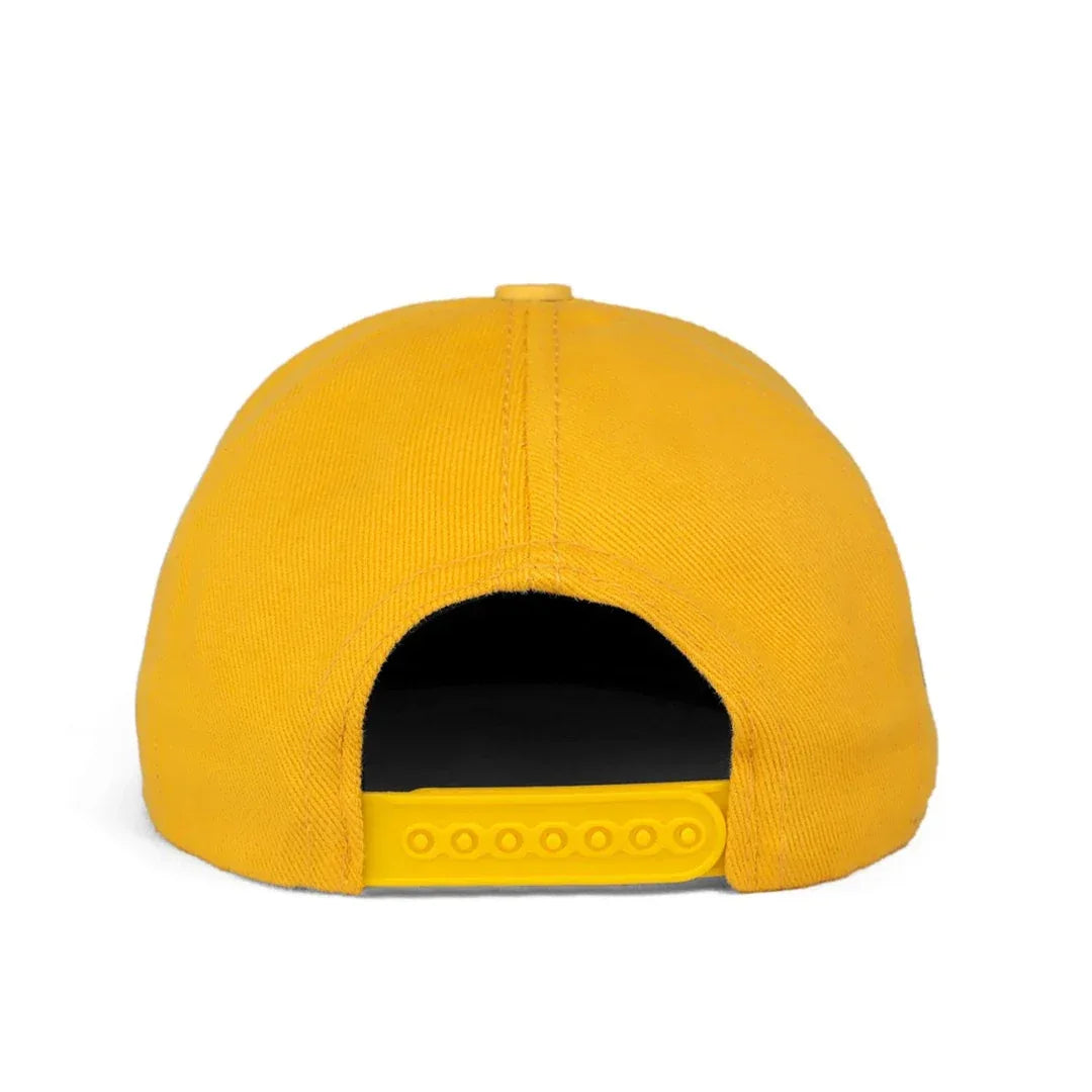 Yellow Kids Cap kids cap by BlackBork