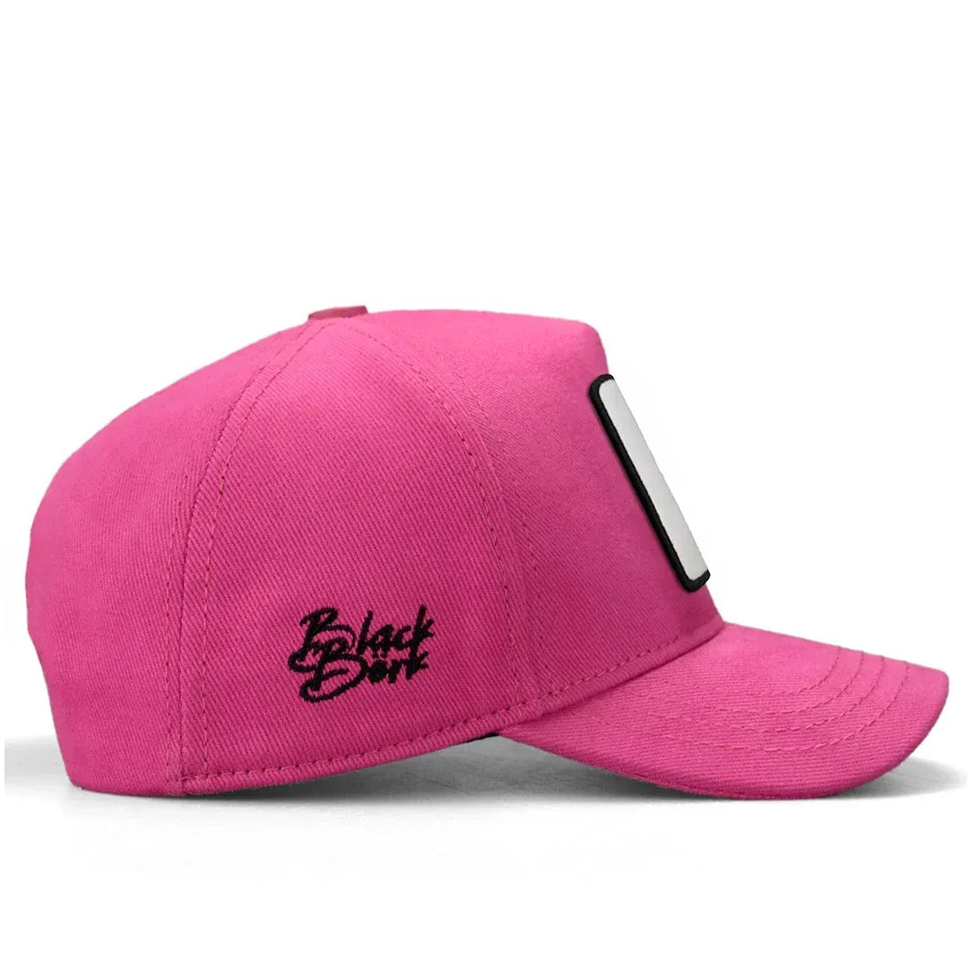 Pink Kids Cap kids cap by BlackBork
