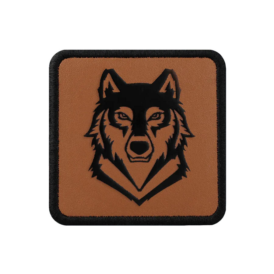 V1 Wolf - Unisex Camel Patch with 4cs Code Logo