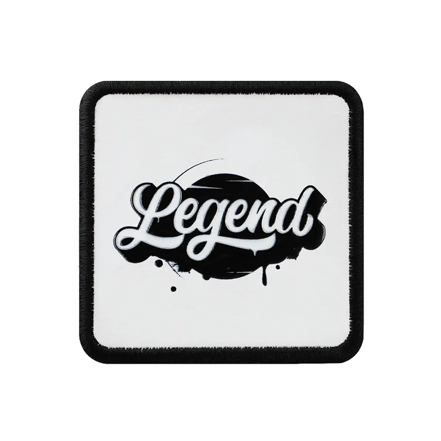 V1 Legend - Unisex White Patch with 1bs Code Logo