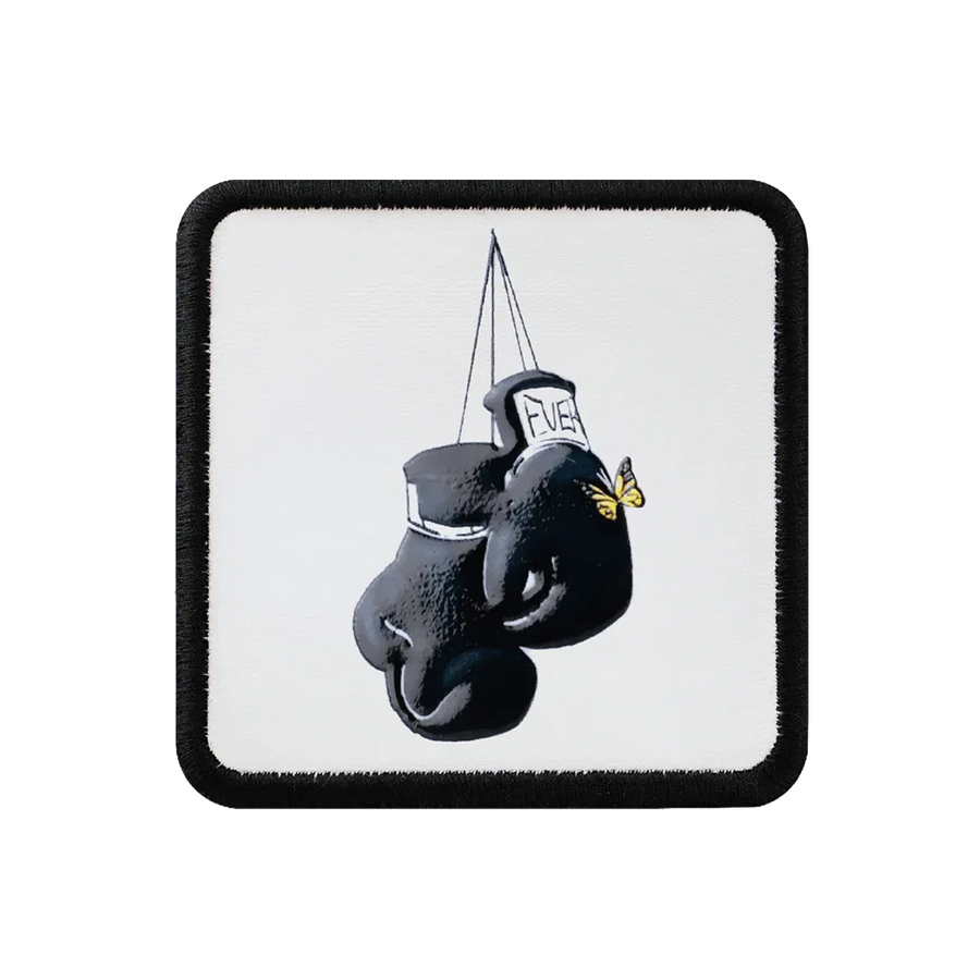 V1 Boxing Gloves - 1bs Unisex White Patch with Code Logo