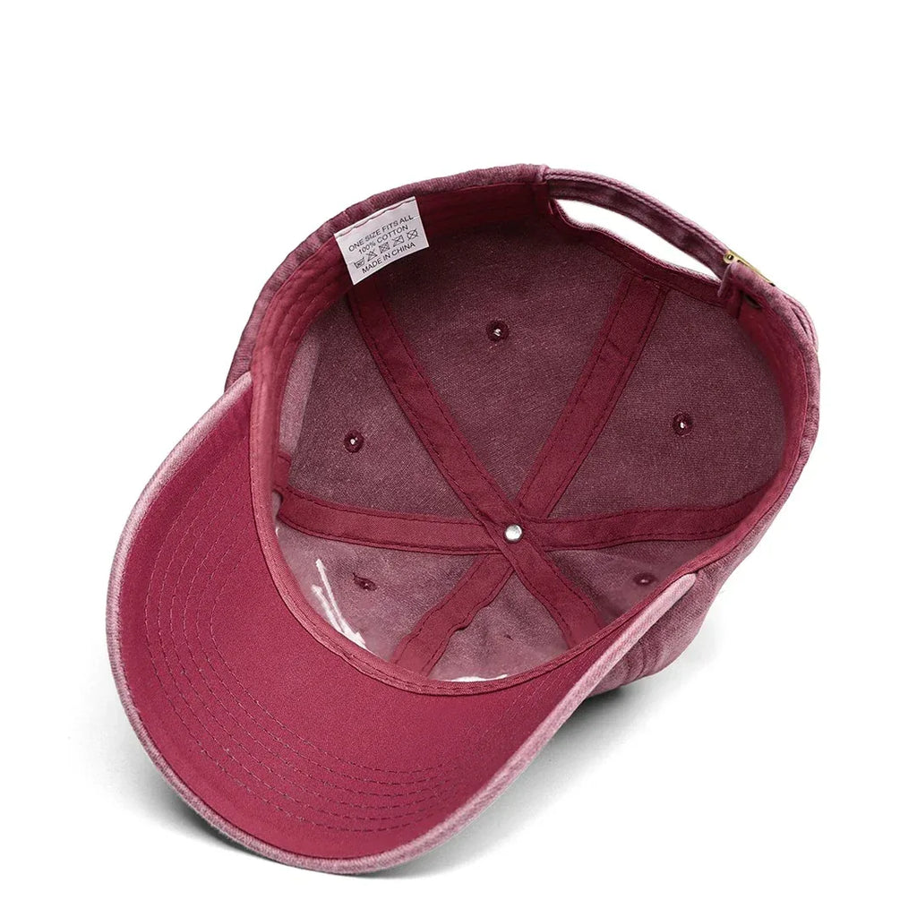 Vintage Burgundy Cap vintage cap by BlackBork