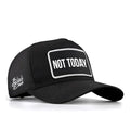 Not Today - With 2 Code Logo-Trucker-v2