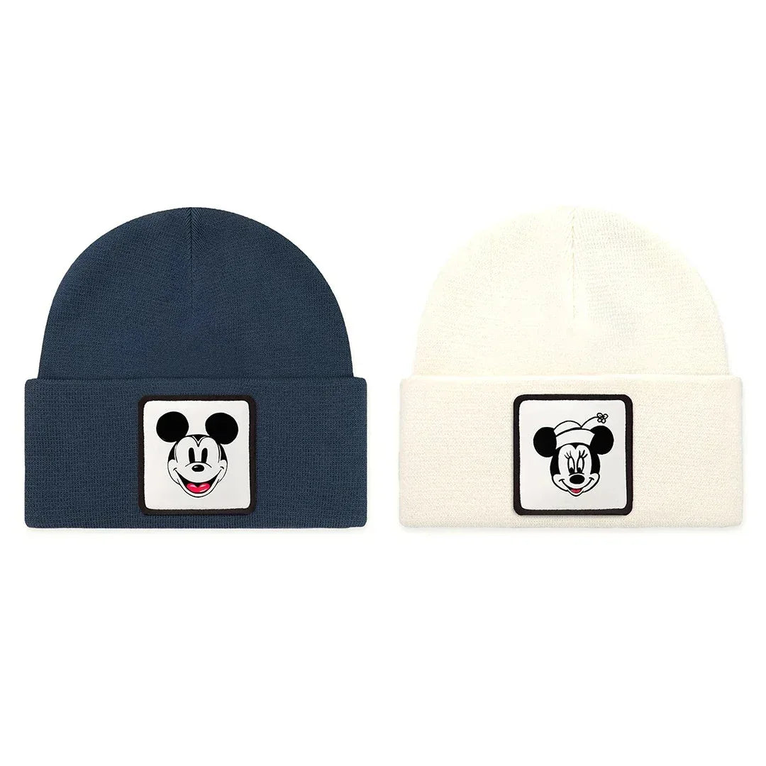 Indigo-White Beanie beanie for wholesale and custom branding