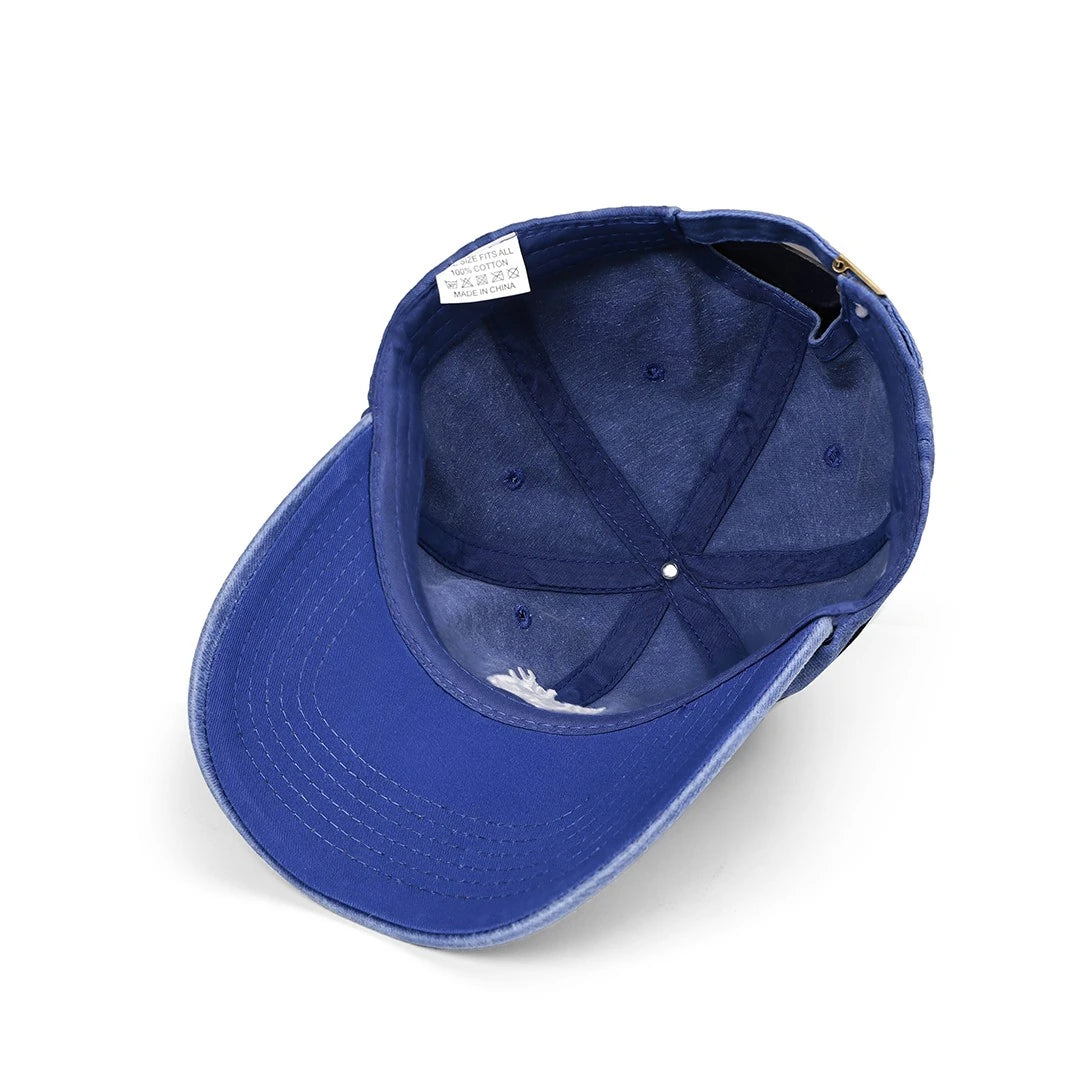 Vintage Blue Cap vintage cap by BlackBork