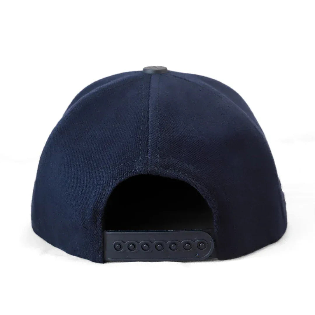 Navy Blue Kids Hip Hop Cap kids cap by BlackBork