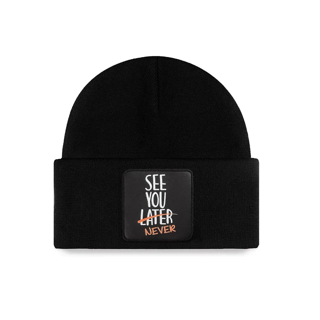 Black Beanie beanie for wholesale and custom branding