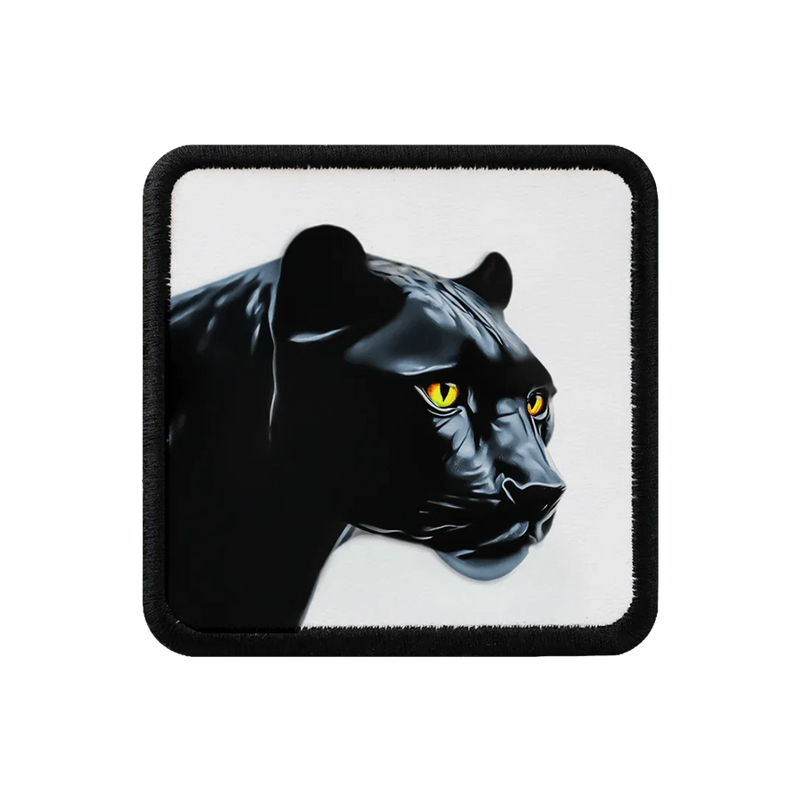 V1 Panther - Unisex White-Black Patch with 4bs Code Logo