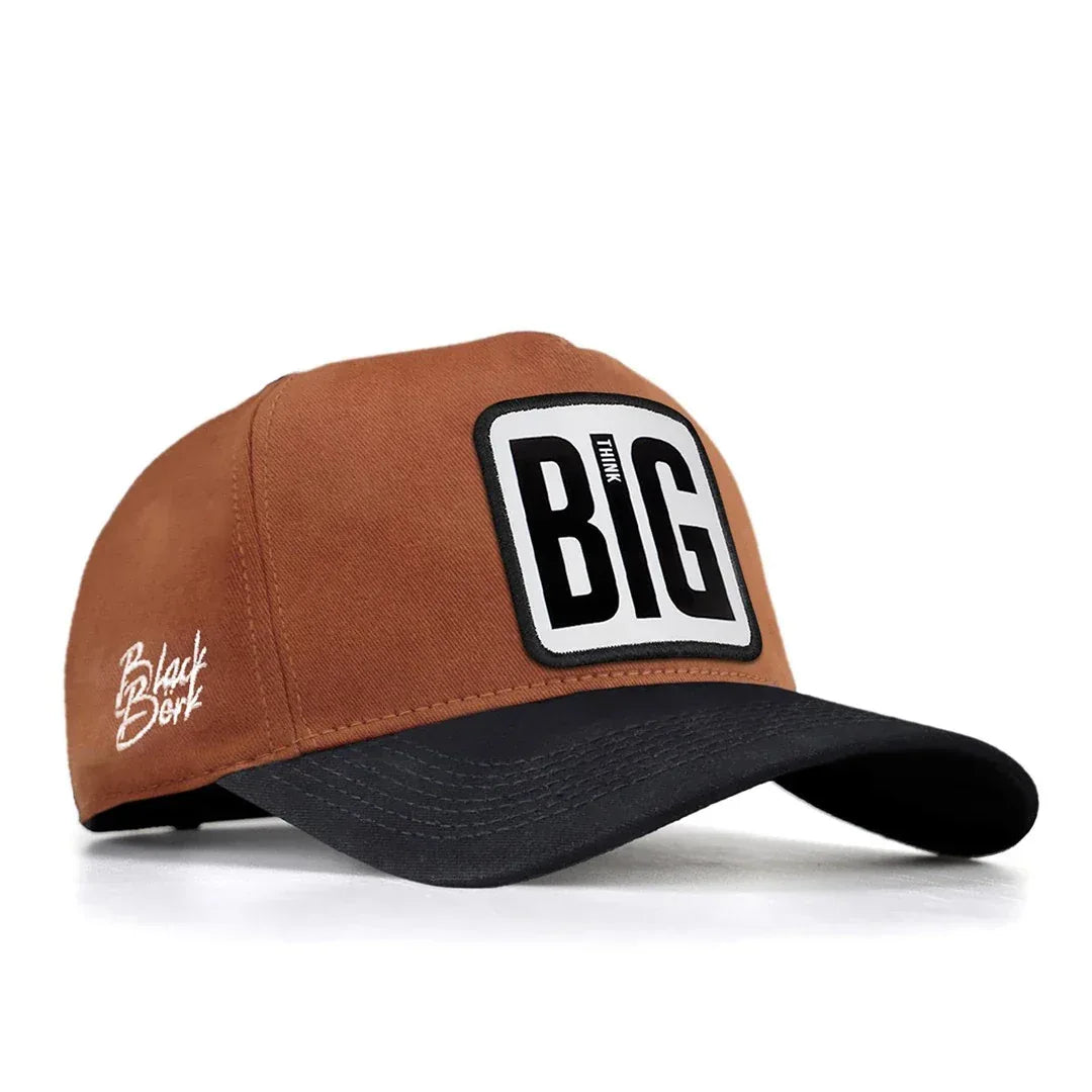 Camel-Navy Blue Peaked Cap baseball cap for wholesale and custom branding