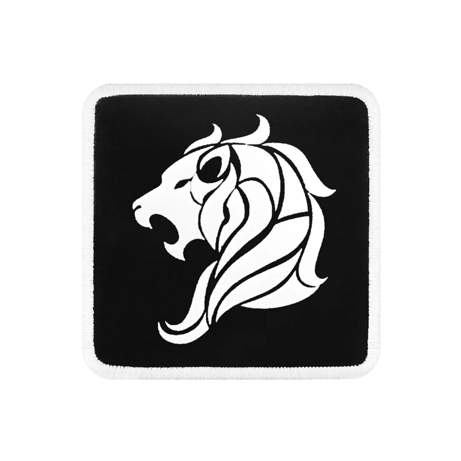 V1 Leo - Unisex Black Patch with 1 Code Logo