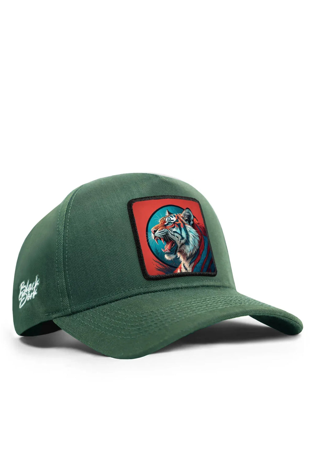 BlackBork Petrol Green Cordura Baseball Cap | Customisable Patch