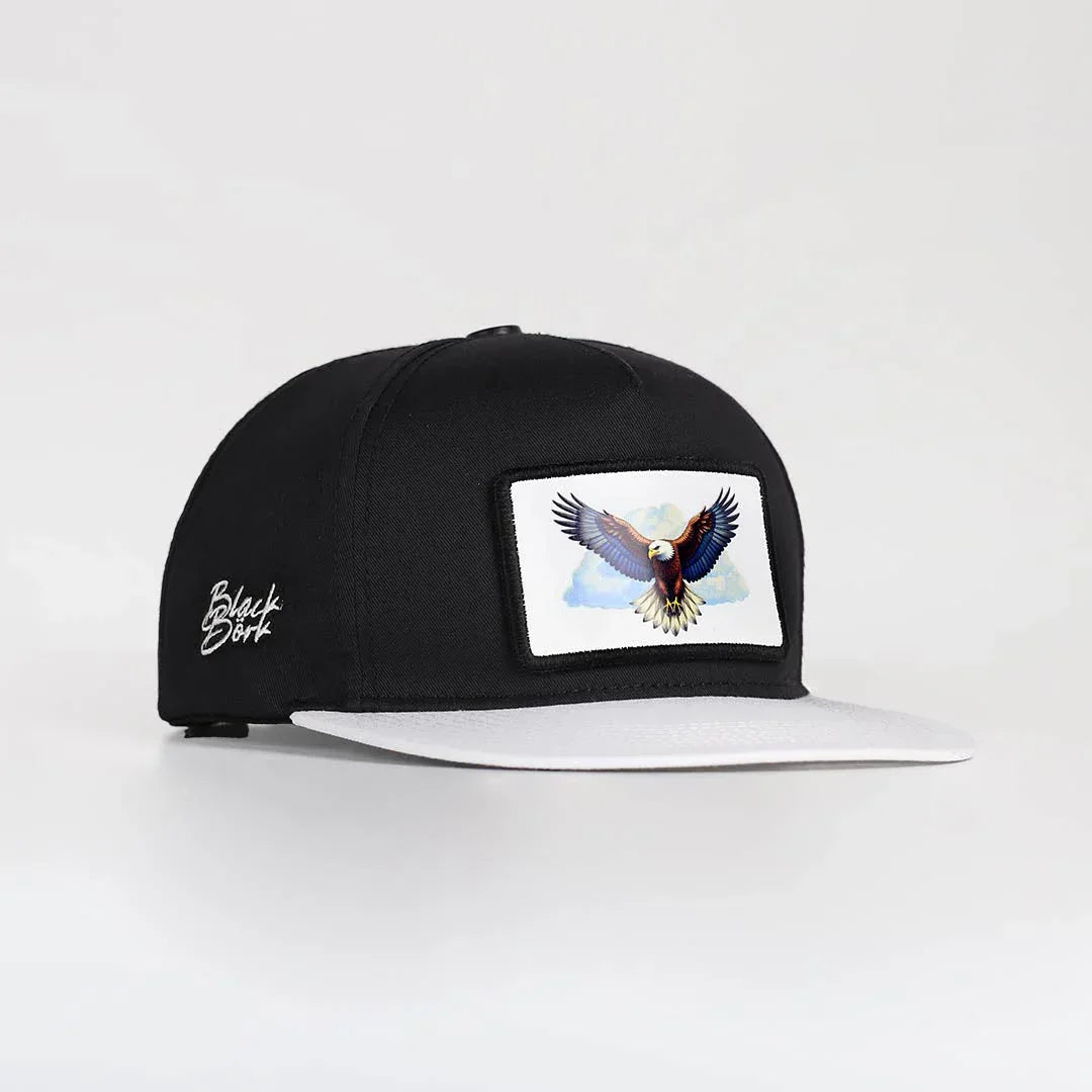 White-Black Hip Hop Cap