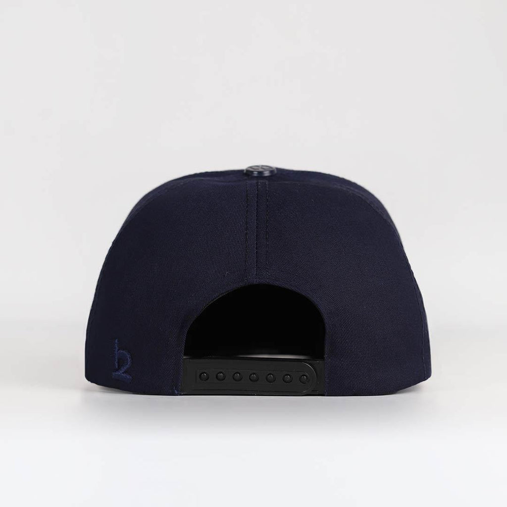 kedi-logolu-beyaz-lacivert-hip-hop-sapka-3640 - BlackBork