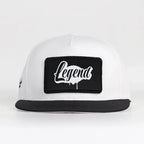legend-logolu-siyah-beyaz-hip-hop-sapka-3589 - BlackBork