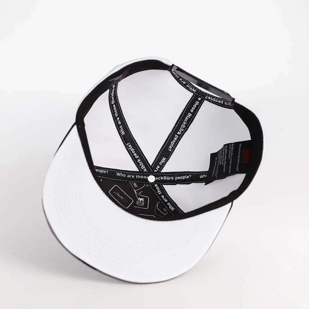 legend-logolu-siyah-beyaz-hip-hop-sapka-3593 - BlackBork