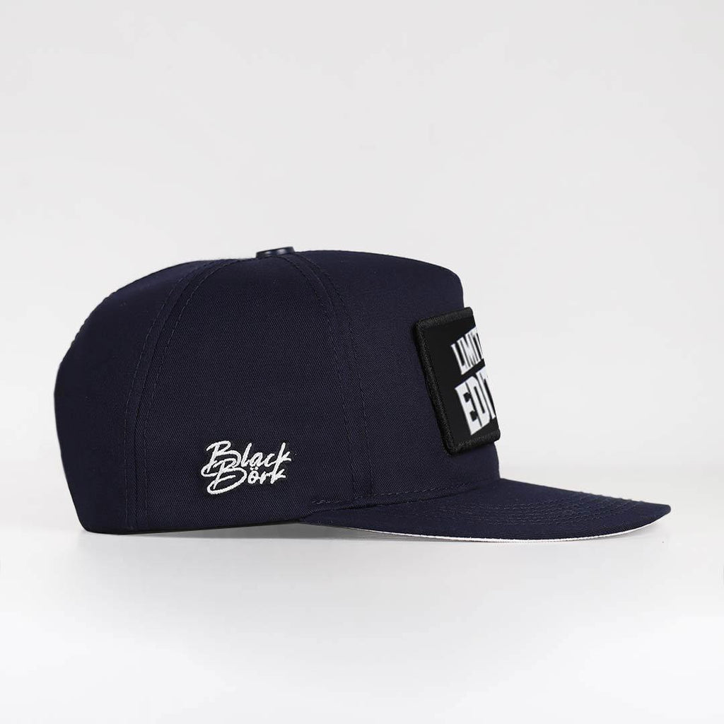 limited-edition-logolu-lacivert-hip-hop-sapka-3569 - BlackBork