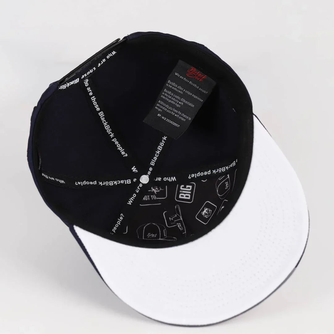 limited-edition-logolu-lacivert-hip-hop-sapka-3572 - BlackBork