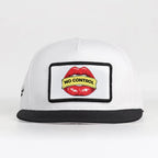no-control-logolu-siyah-beyaz-hip-hop-sapka-3582 - BlackBork