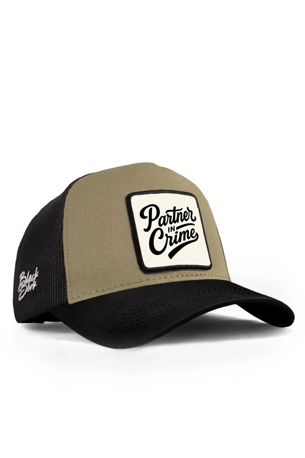 BlackBork Black & Mink Trucker Cap | Customisable Patch