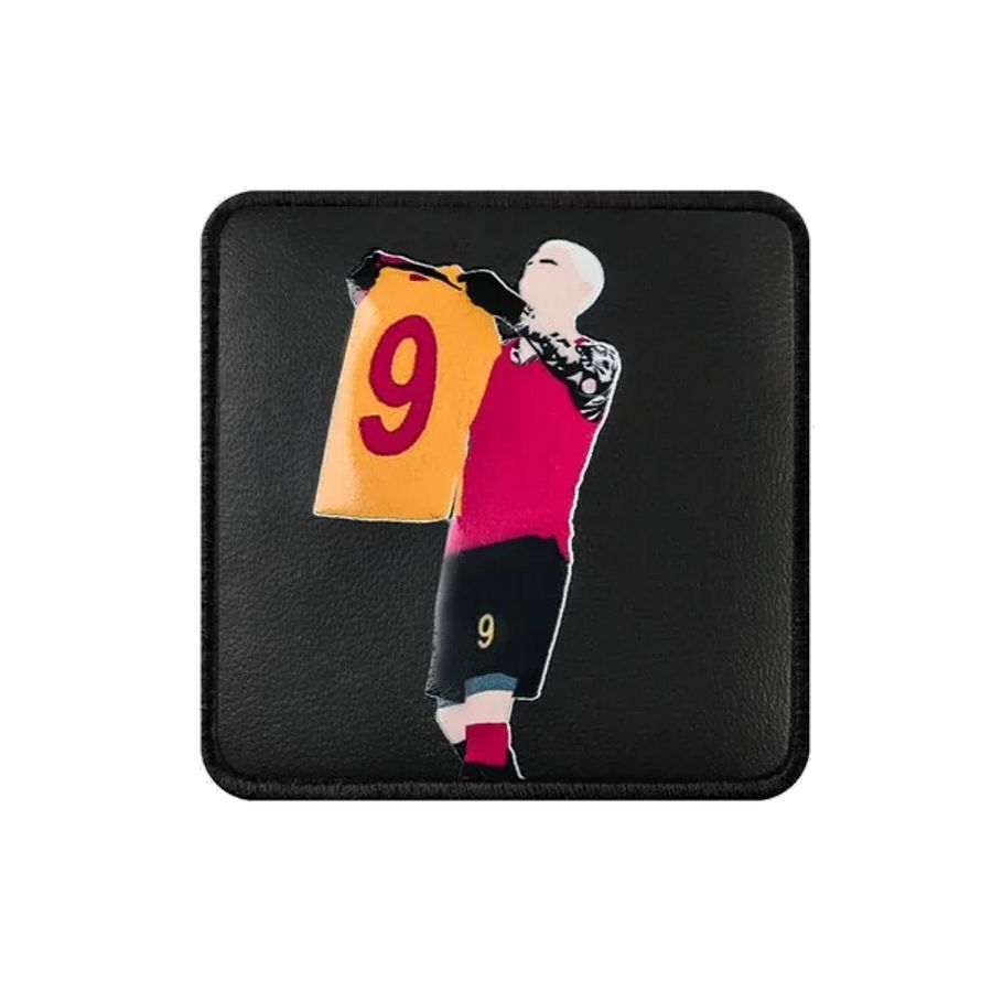 V1 Football Player - Unisex Black Patch with 3 Code Logo