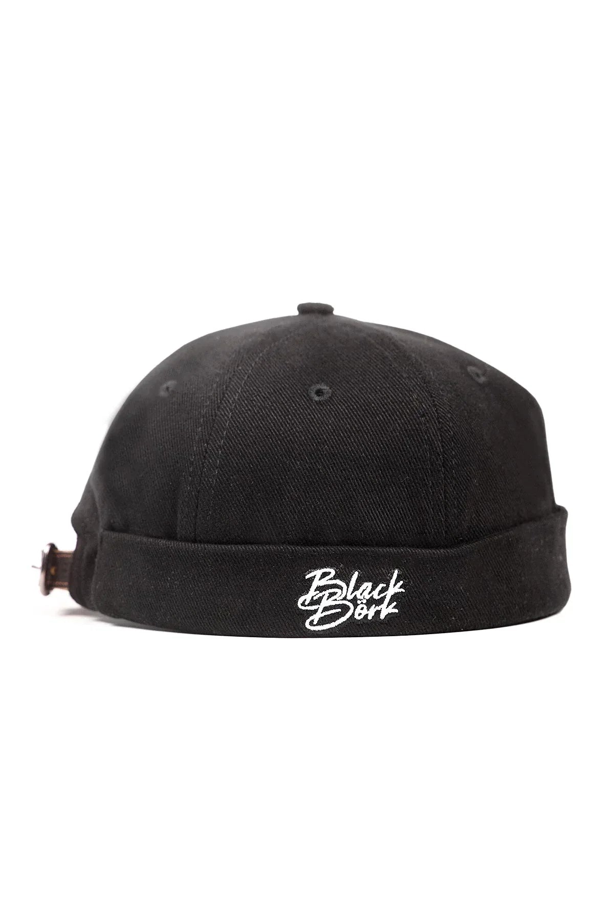 Black Docker Cap