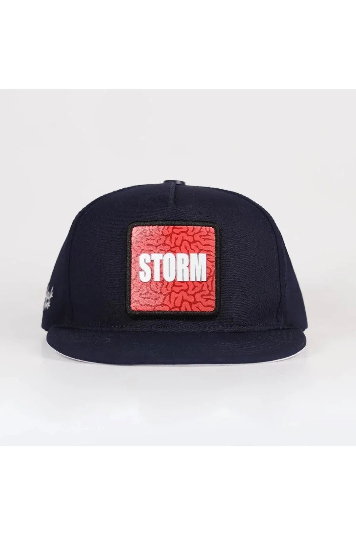 storm-logolu-lacivert-hip-hop-sapka-1867 - BlackBork