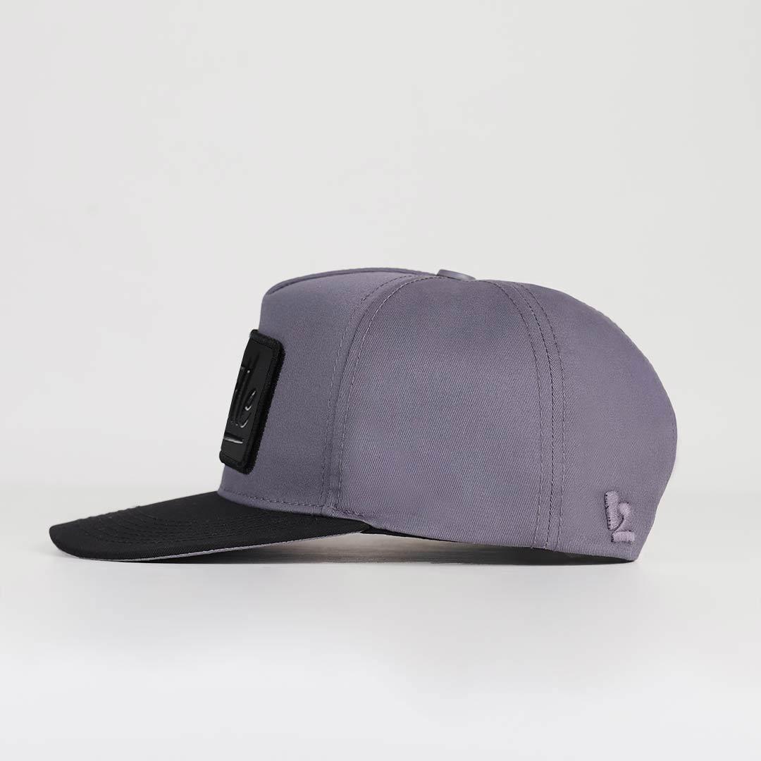 Black-Grey Hip Hop Cap